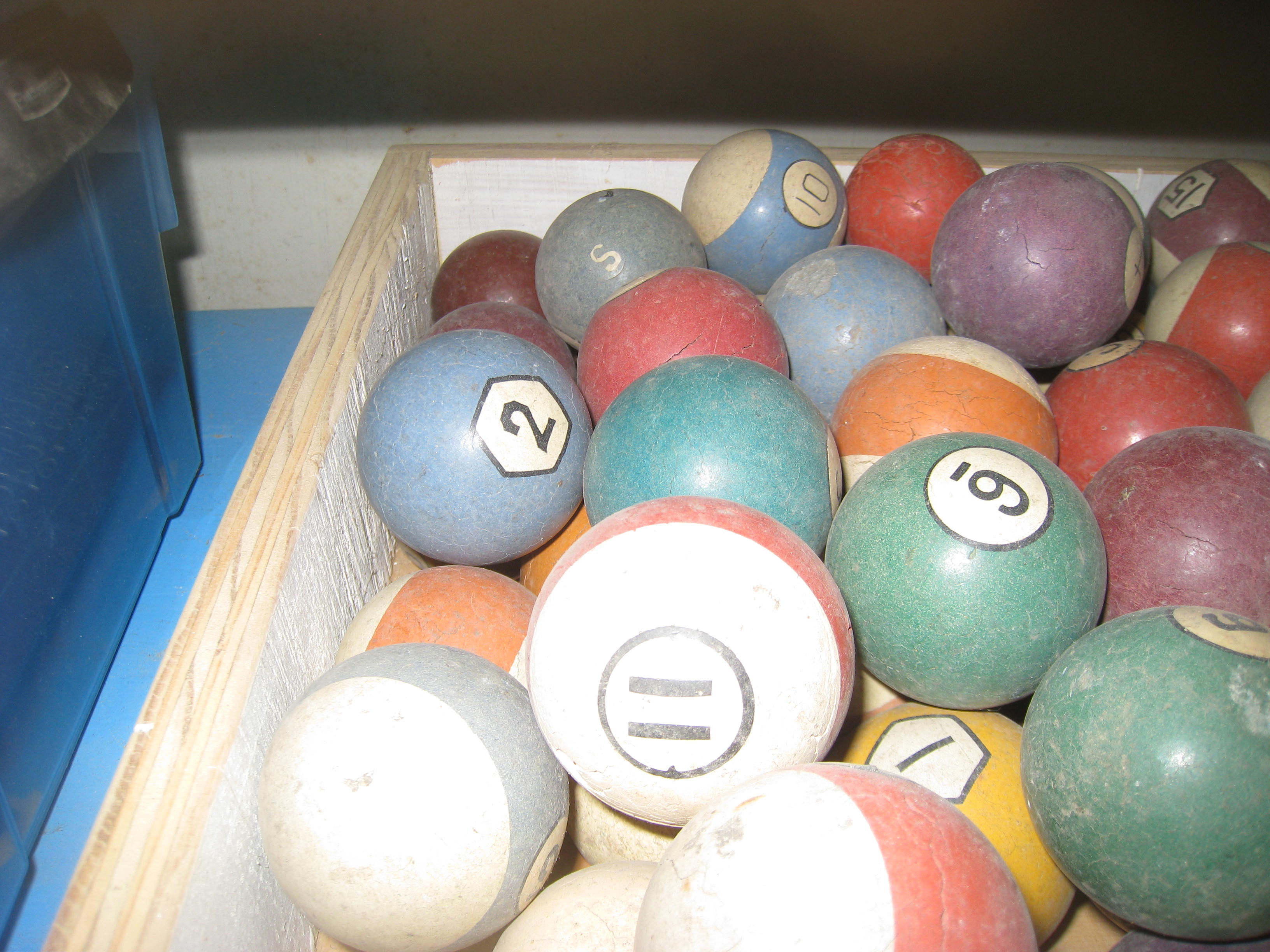 Restore Antique Dried Out Billiard Balls